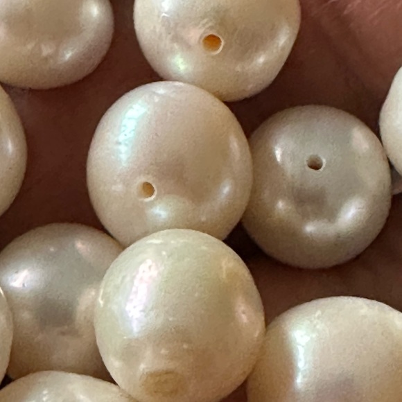 South Sea White Pearls Necklace 6-8mm - Picture 7 of 14